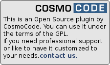 A CosmoCode Plugin A CosmoCode Plugin