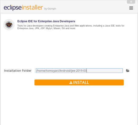 Eclipse Installation Folder