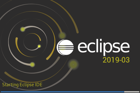 eclipse 2019-03 Starting Eclipse IDE