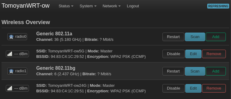 OpenWrt BSSID change 001