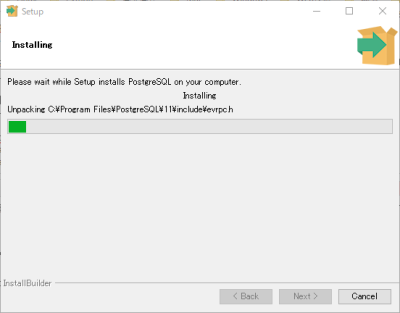 PostgreSQL Installer 010