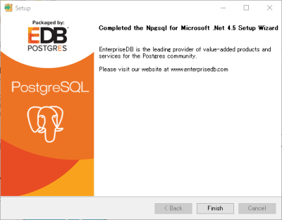 Npgsql Installer 004