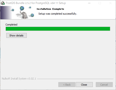 PostGIS Installer 007