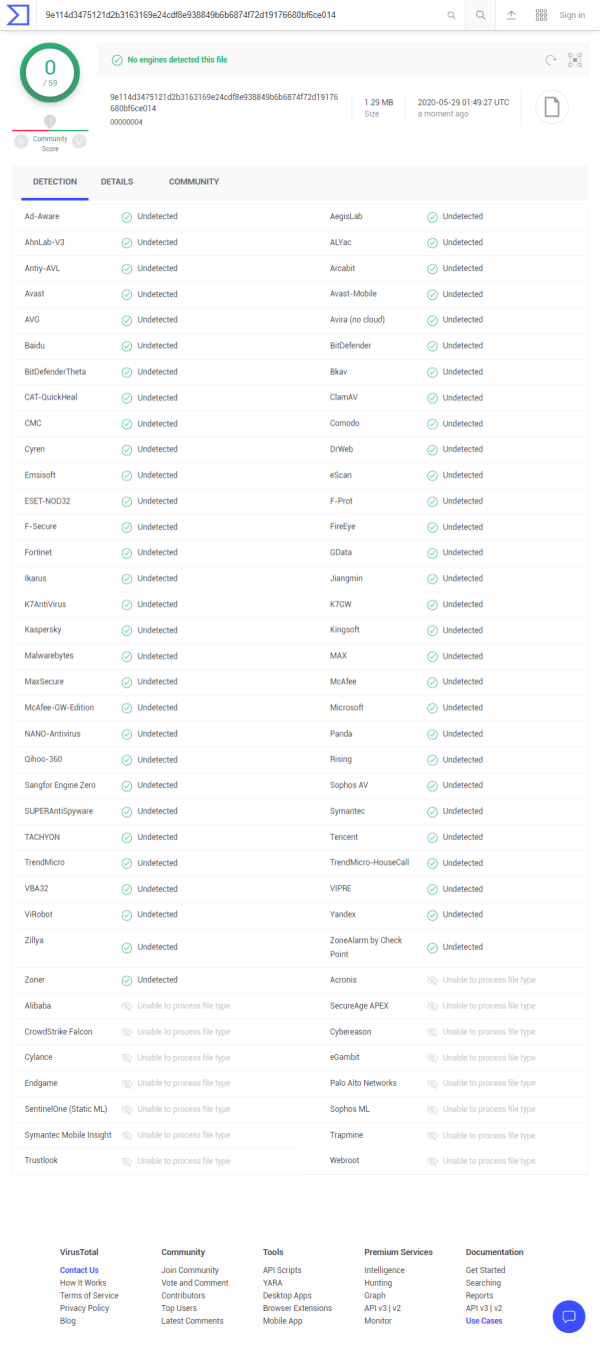VirusTotal 003